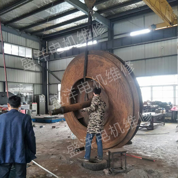 无锡风机维修现场