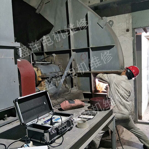 无锡风机维修现场