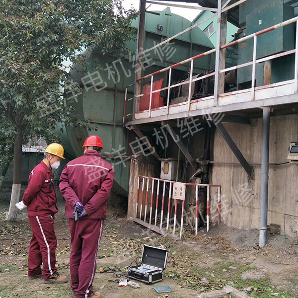 无锡风机维修现场