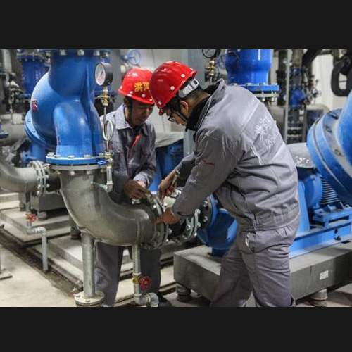 无锡工厂设备维修现场